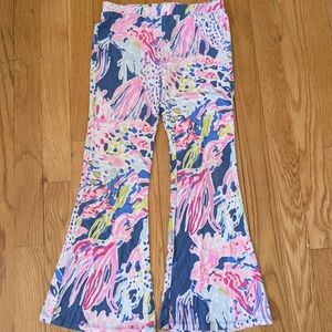 Lilly Pulitzer Girls Colorful Patterned Pants Size 6